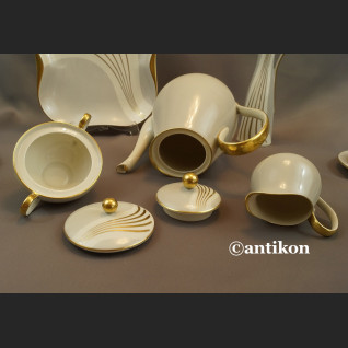 Serwis art deco bawarska porcelana Edelstein Serwis art deco bawarska porcelana Edelstein