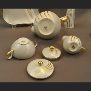 Serwis art deco bawarska porcelana Edelstein Serwis art deco bawarska porcelana Edelstein