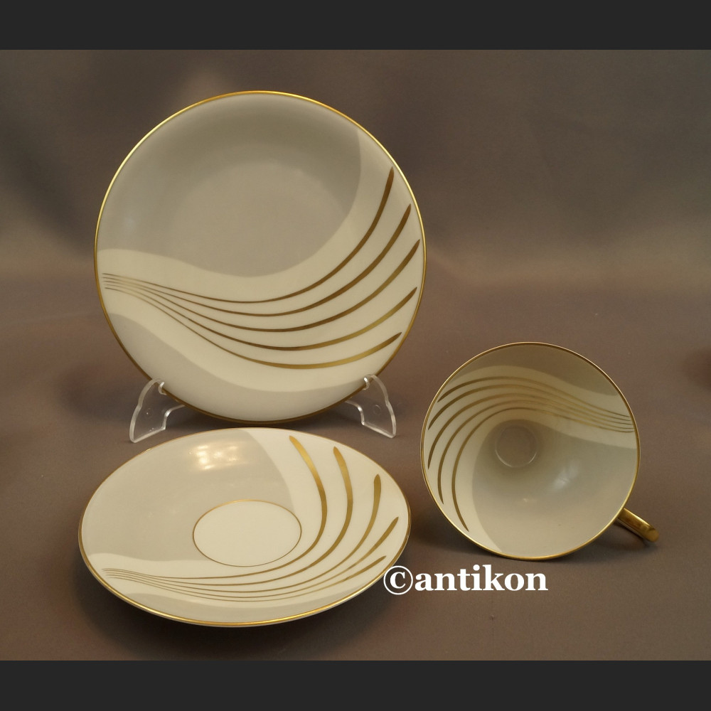 Serwis art deco bawarska porcelana Edelstein Serwis art deco bawarska porcelana Edelstein