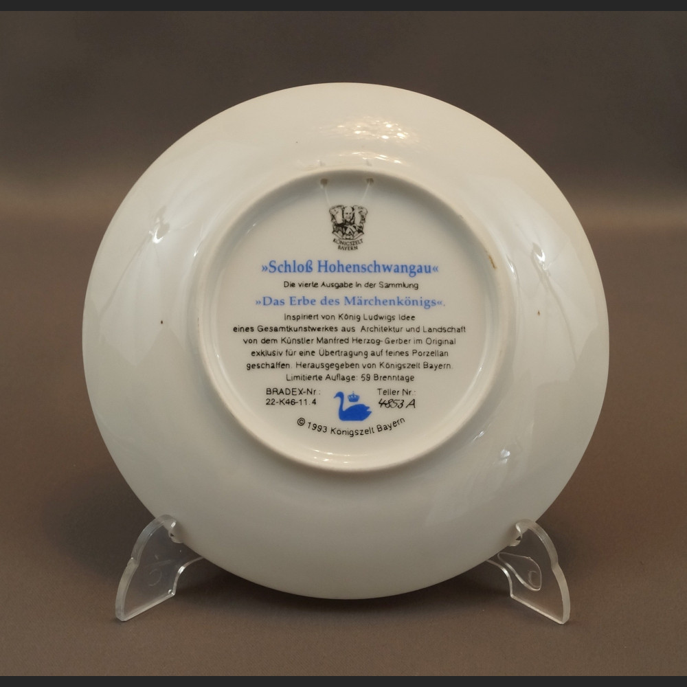 Talerze zamki bawarskie Bradex Talerze zamki bawarskie Bradex