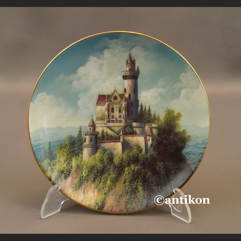 Talerze zamki bawarskie Bradex Talerze zamki bawarskie Bradex