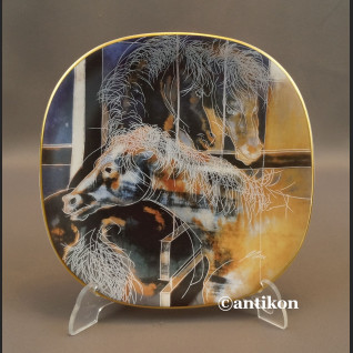 Talerz Konie Rosenthal limitowany  H.Erni 