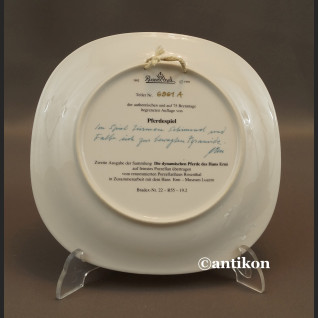 Talerz Konie Rosenthal limitowany Bradex Talerz Konie Rosenthal limitowany Bradex