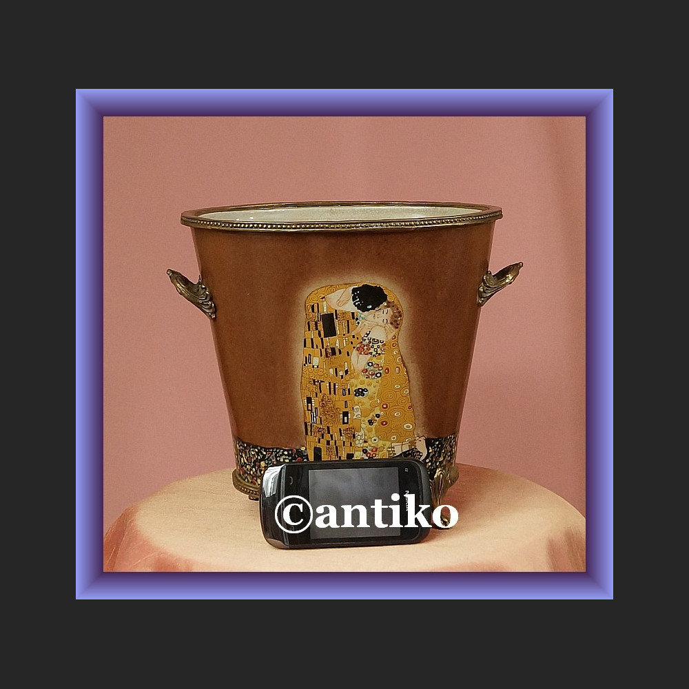 Donica porcelanowa Klimt żardiniera do kwiatów Donica porcelanowa Klimt żardiniera do kwiatów