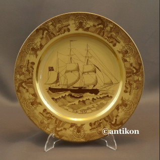 Żaglowiec talerz kolekcjonerski 1