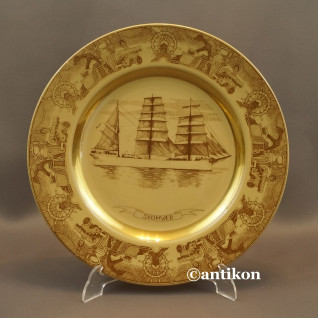Prezent dla marynarza żaglowiec talerz kolekcjonerski 2
