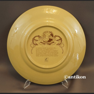 Prezent marynarski talerz z żaglowcem 3