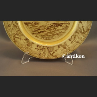 Talerz z żaglowcem prezent 4