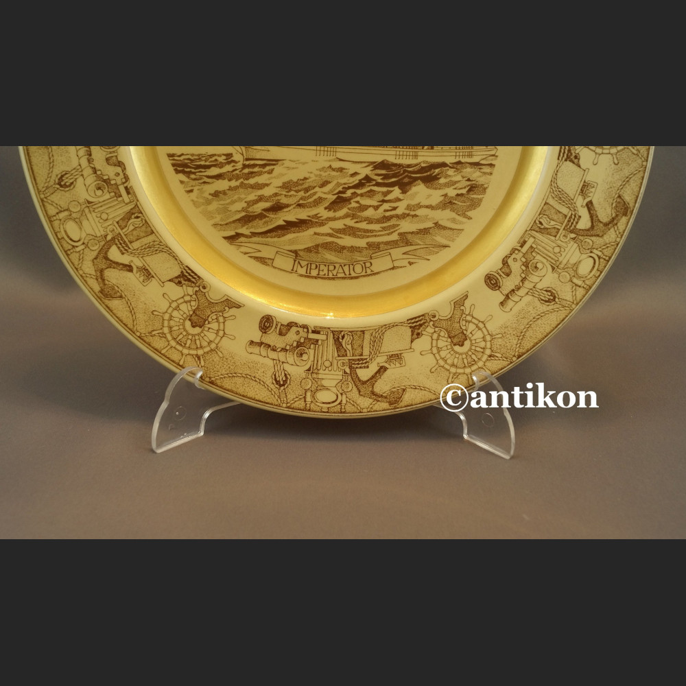 Talerz z żaglowcem prezent 4