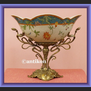 Patera na owoce porcelanowa duża 