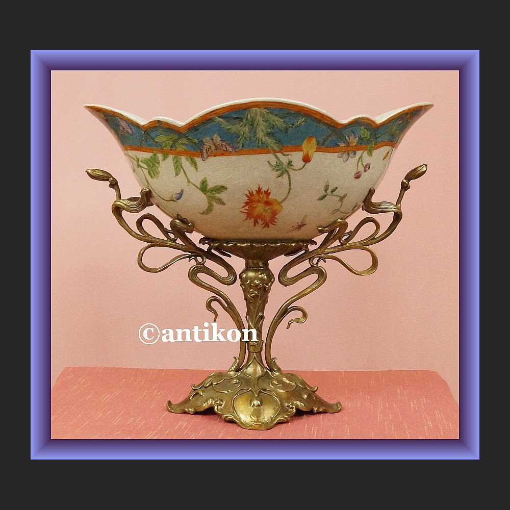 Patera na owoce porcelanowa duża 