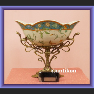 Patera na owoce porcelanowa duża 