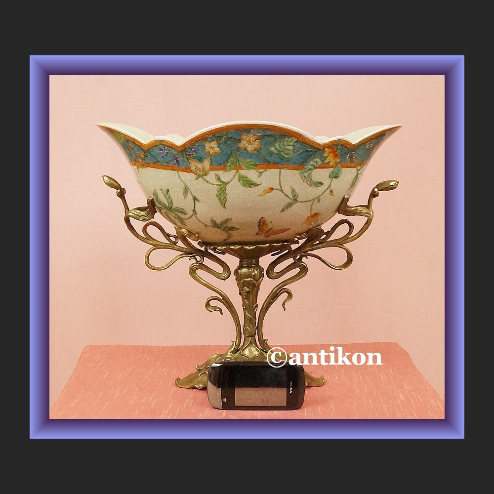 Patera na owoce porcelanowa duża 