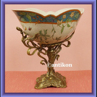 Patera na owoce porcelanowa duża 