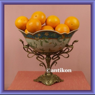 Patera na owoce porcelanowa duża 