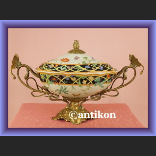 Secesyjna patera ręcznie malowana