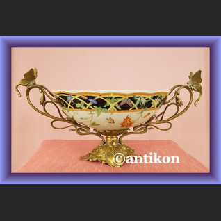 Secesyjna patera ręcznie malowana