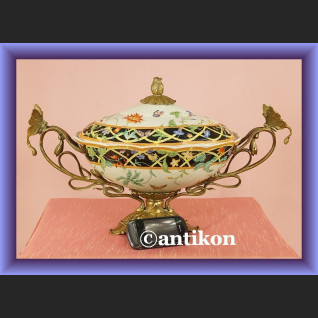 Secesyjna patera ręcznie malowana