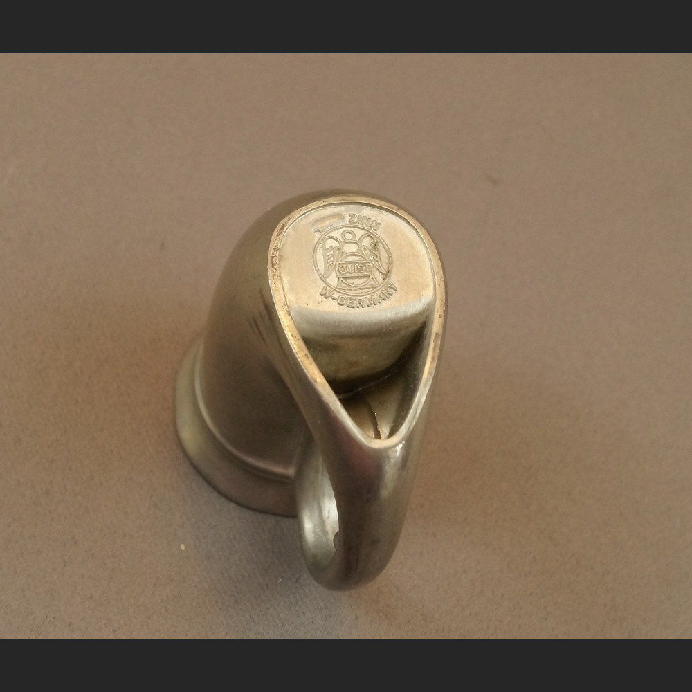 Kieliszki myśliwskie stara cyna