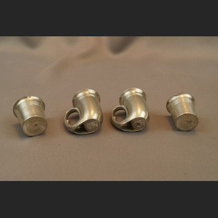 Kieliszki myśliwskie stara cyna