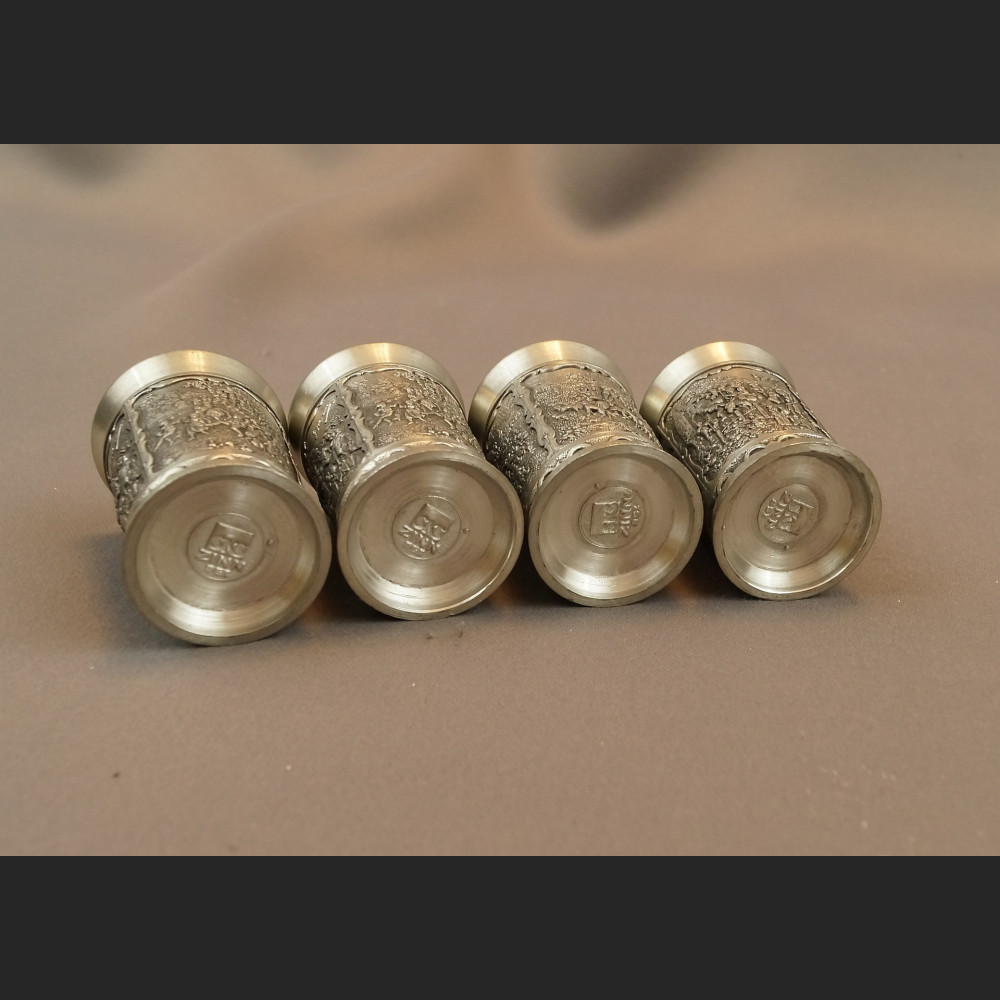 Myśliwskie kieliszki prezent dla leśnika 