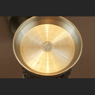 Kubek myśliwski z cyny 2 szt