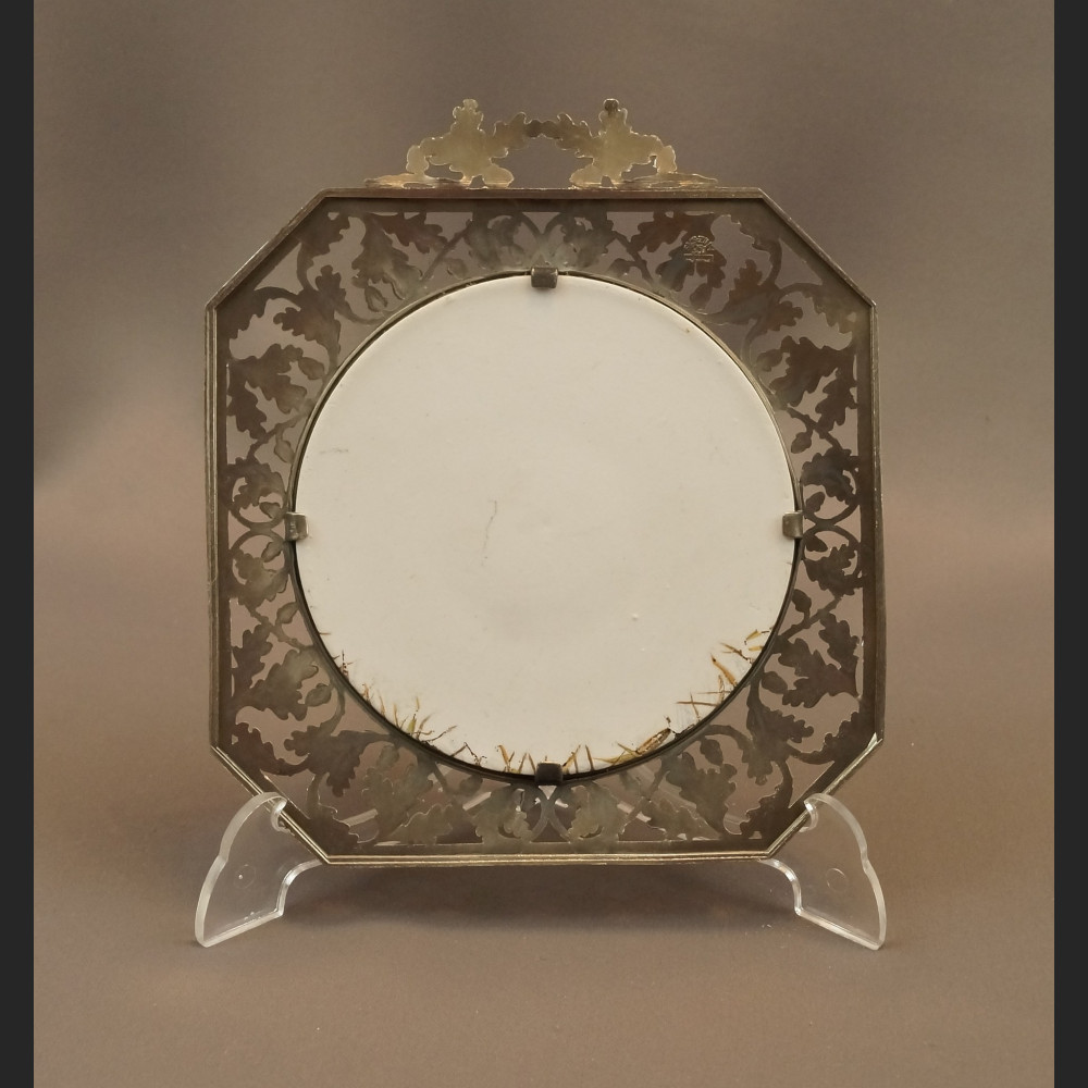 Myśliwskia dekoracja kaczki cyna z ceramiką