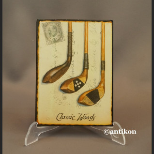 Szyld drewniane kije golfowe golf