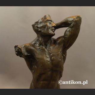 Popiersie tors męski rzeźba niezwykła 