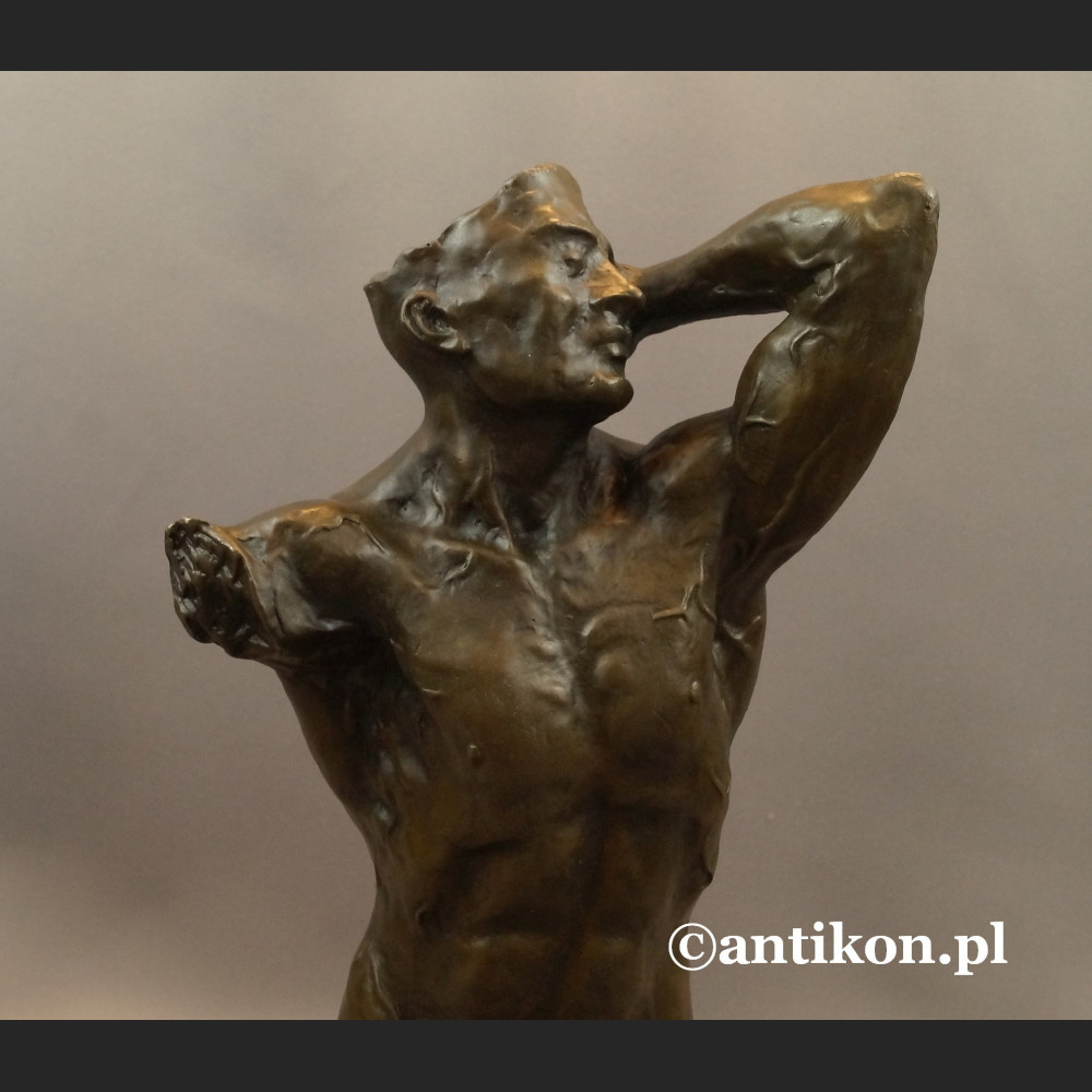 Popiersie tors męski rzeźba niezwykła 