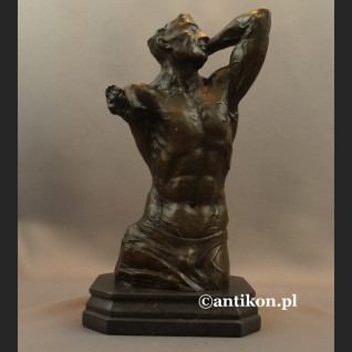 Popiersie tors męski rzeźba niezwykła 