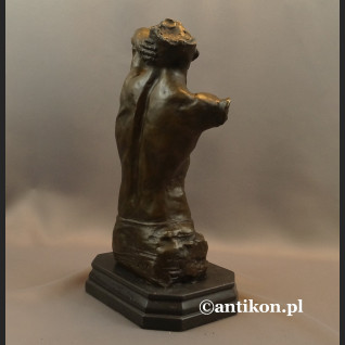 Popiersie tors męski rzeźba niezwykła 