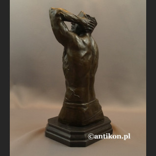 Popiersie tors męski rzeźba niezwykła 