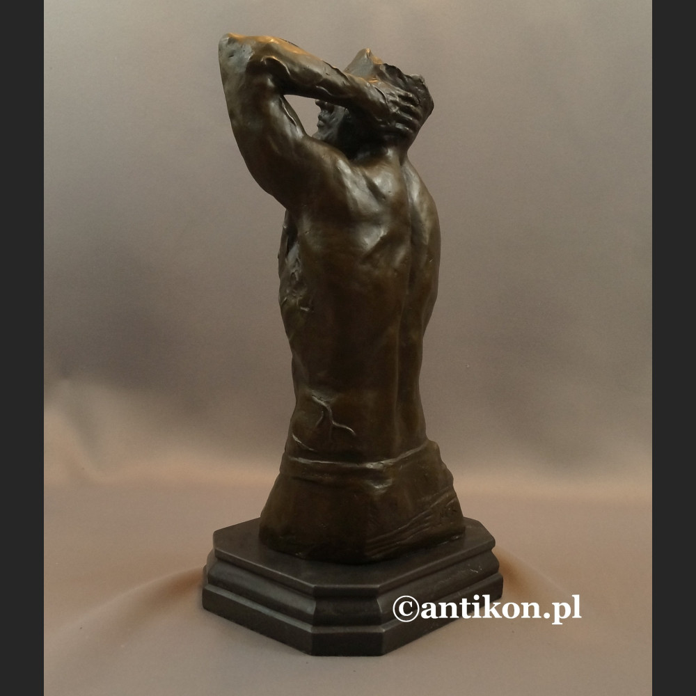 Popiersie tors męski rzeźba niezwykła 