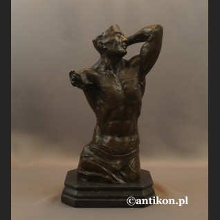 Popiersie tors męski rzeźba niezwykła 