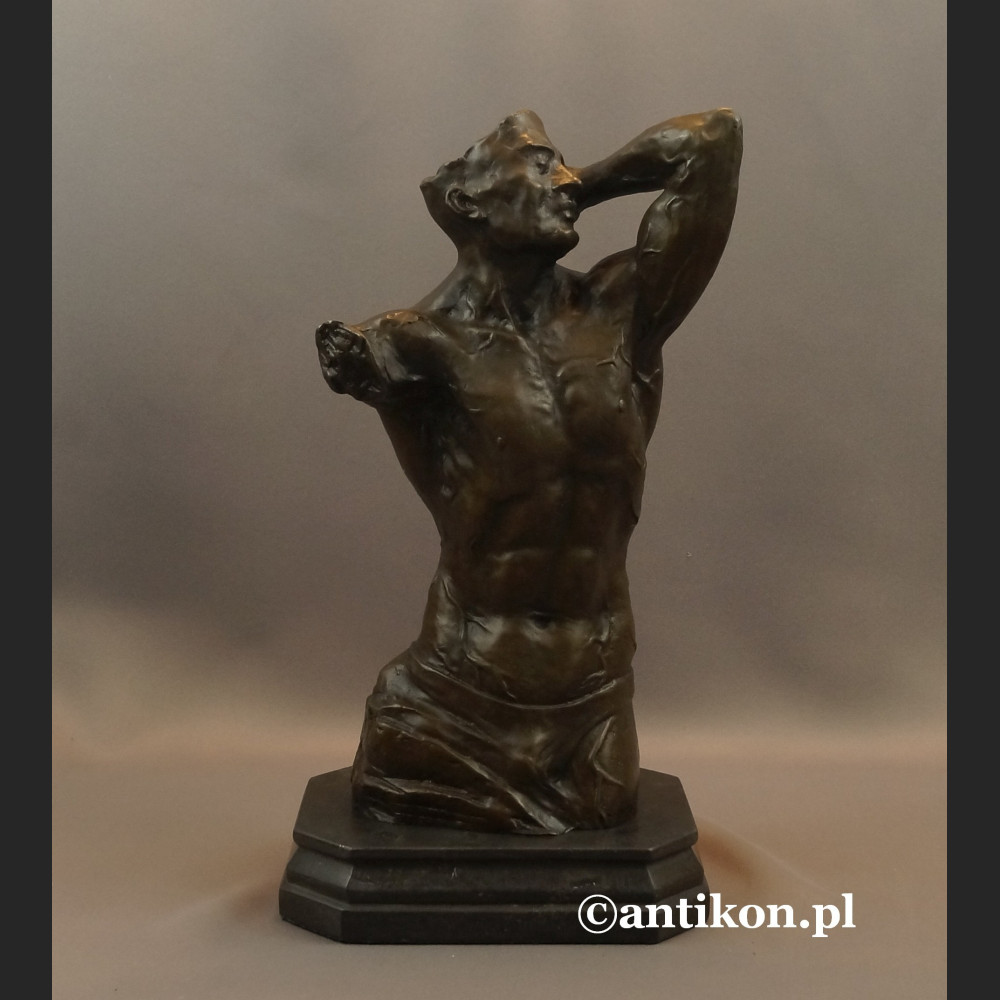 Popiersie tors męski rzeźba niezwykła 