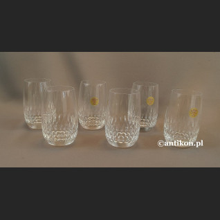 Szklanki kryształowe luksusowy komplet 