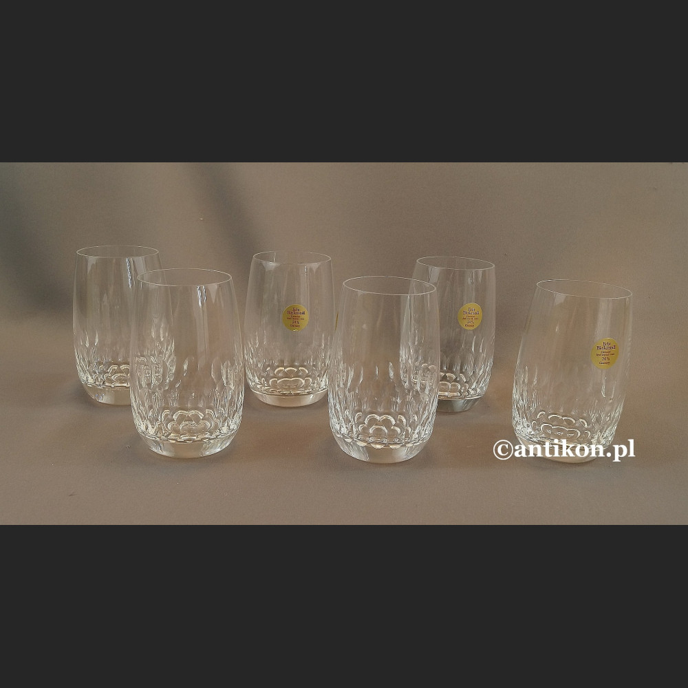Szklanki kryształowe luksusowy komplet 