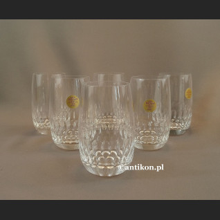 Szklanki kryształowe luksusowy komplet 