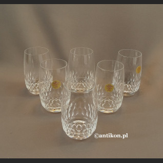 Szklanki kryształowe luksusowy komplet 