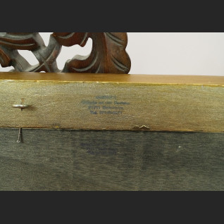 Anioł Stróż z dziećmi na kładce obraz olejny na desce Anioł Stróż z dziećmi na kładce obraz olejny na desce