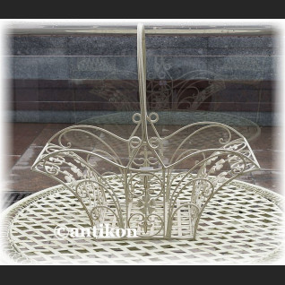 Kosz z kutego żelaza na owoce kwiaty mniejszy Kosz z kutego żelaza na owoce kwiaty mniejszy