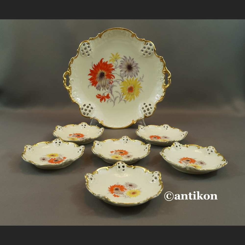 Rosenthal Bavaria Moliere patera i 6 talerzy Rosenthal Bavaria Moliere patera i 6 talerzy