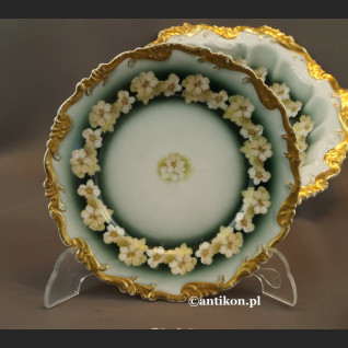 Rosenthal Bavaria stara porcelana patera i 4 talerze unikat Rosenthal Bavaria stara porcelana patera i 4 talerze unikat