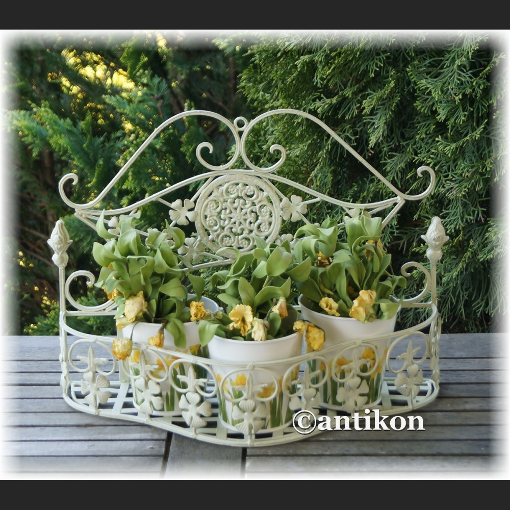 Półka kosz metalowa prowansalska do powieszenia Półka kosz metalowa prowansalska do powieszenia