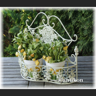 Półka kosz metalowa prowansalska do powieszenia Półka kosz metalowa prowansalska do powieszenia