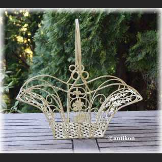 Kosz z kutego żelaza na owoce kwiaty mniejszy Kosz z kutego żelaza na owoce kwiaty mniejszy