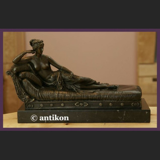 Paulina rzeźba prawdziwy brąz A. Canova 