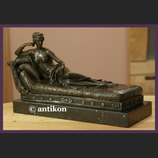 Paulina rzeźba prawdziwy brąz A. Canova 