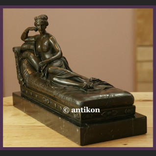 Paulina rzeźba prawdziwy brąz A. Canova 